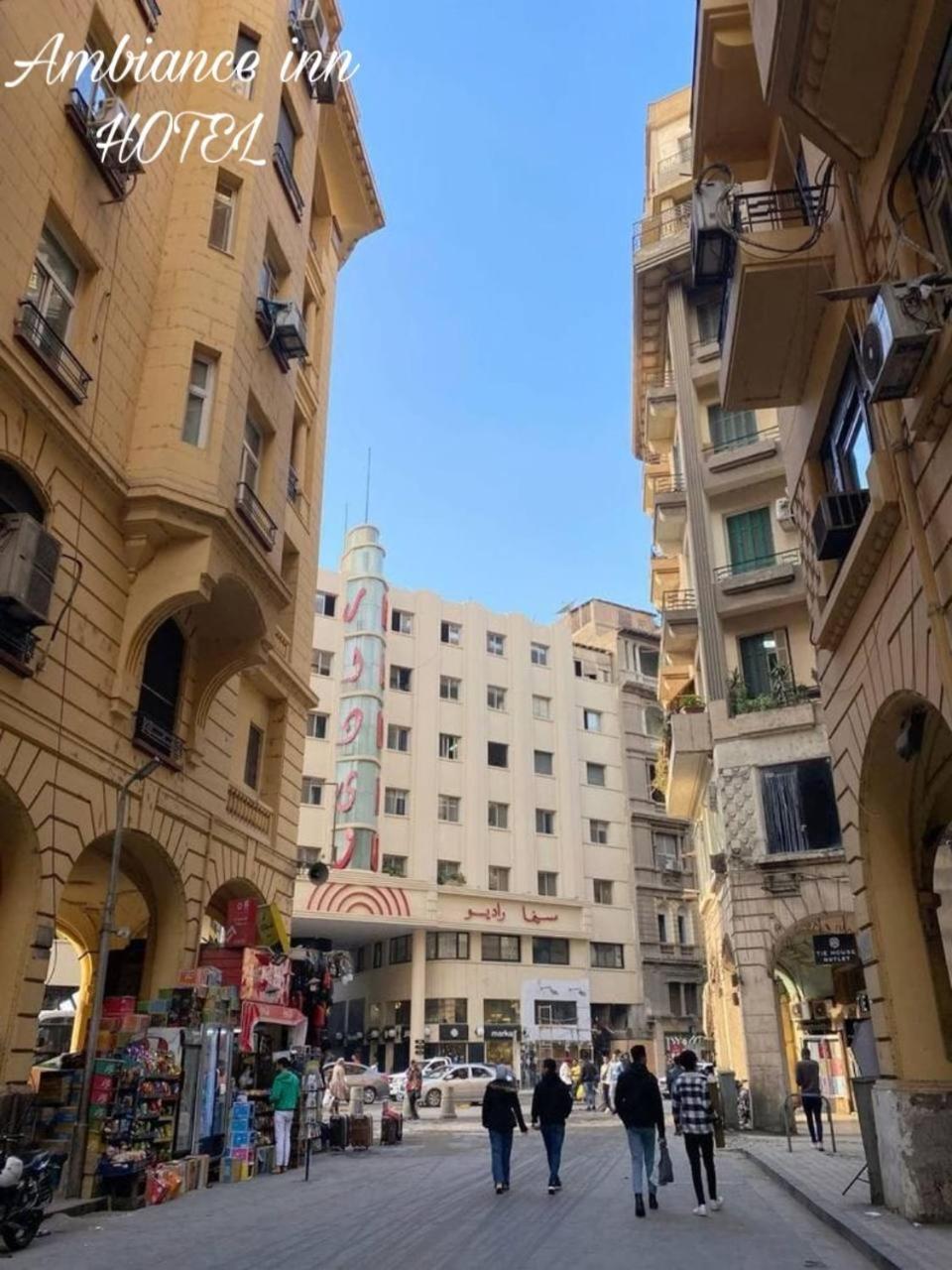 Ambiance Inn Hotel Downtown Kairo Exterior foto
